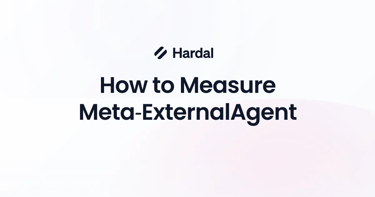 How to Measure Meta-ExternalAgent