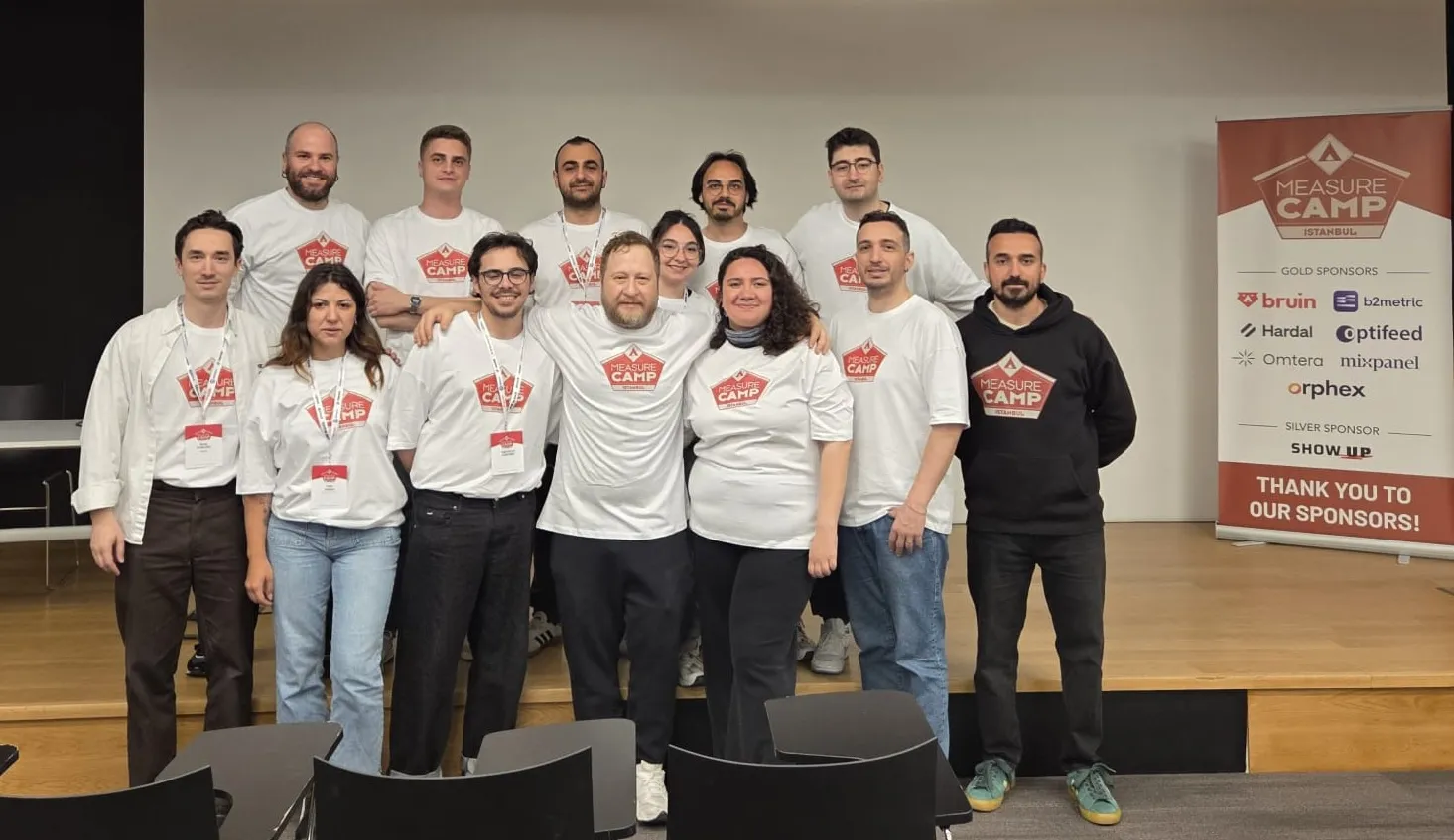 Hardal team at Measurecamp Camp Istanbul 2026, Orjin Maslak