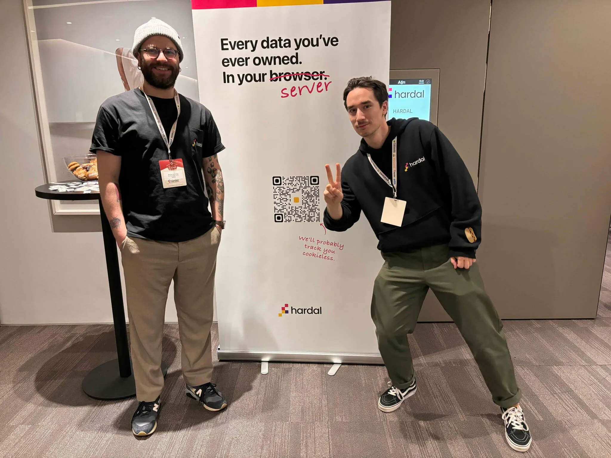 Hardal as main sponsor at MeasureCamp Istanbul, December 2024