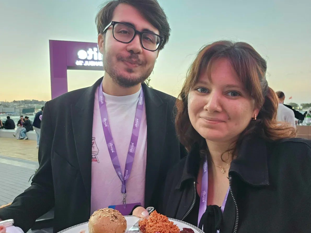 Ecem and Enes at Adjust Igniters, Istanbul