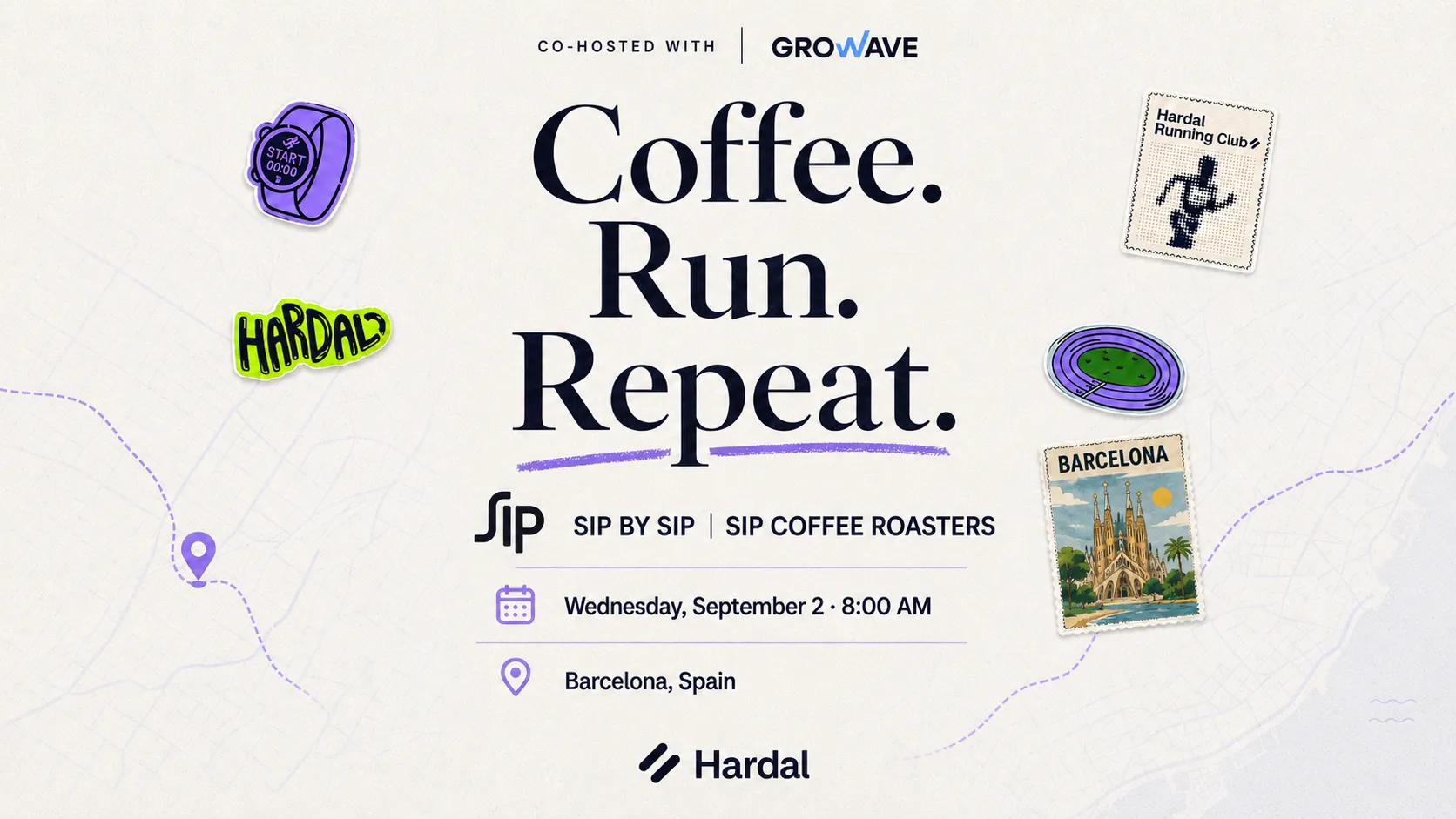 Coffee. Run. Repeat.