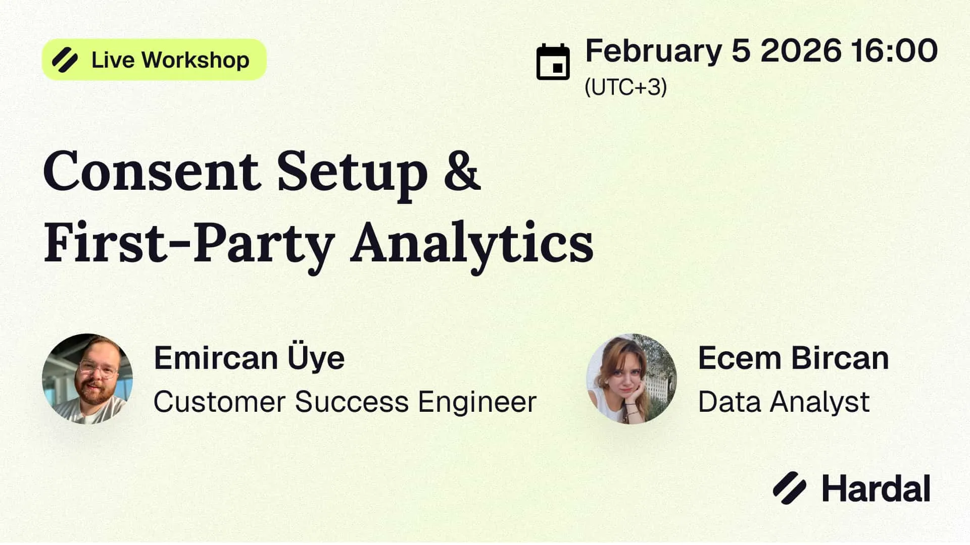 Consent Setup & First-Party Analytics