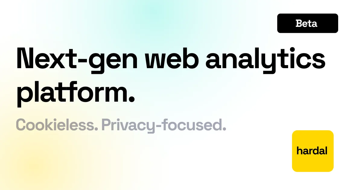 The very first Hardal prototype - a web3 analytics platform (June 2022)