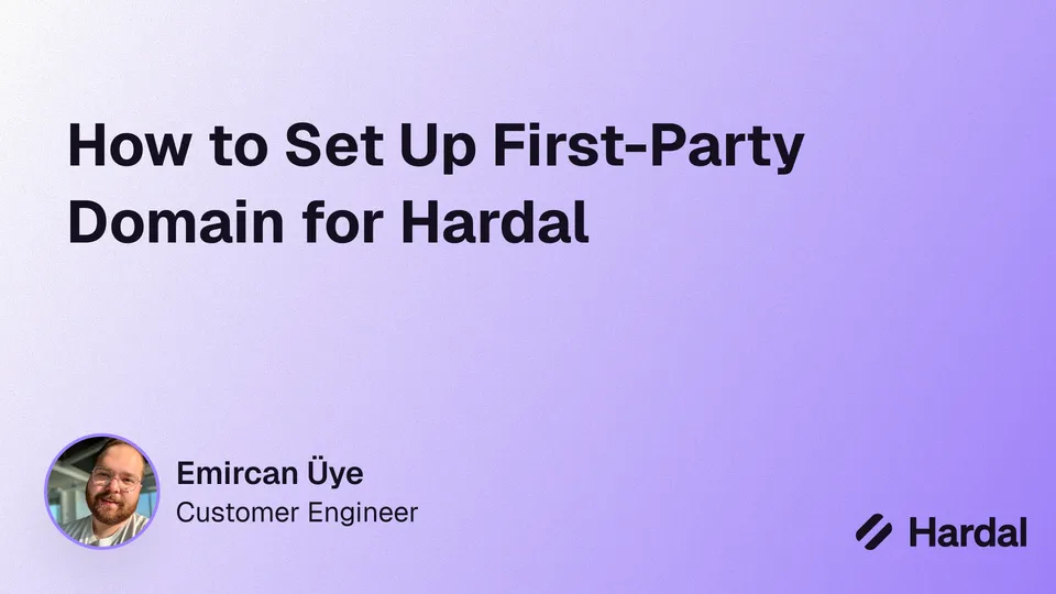How to Set Up First-Party Domain for Hardal