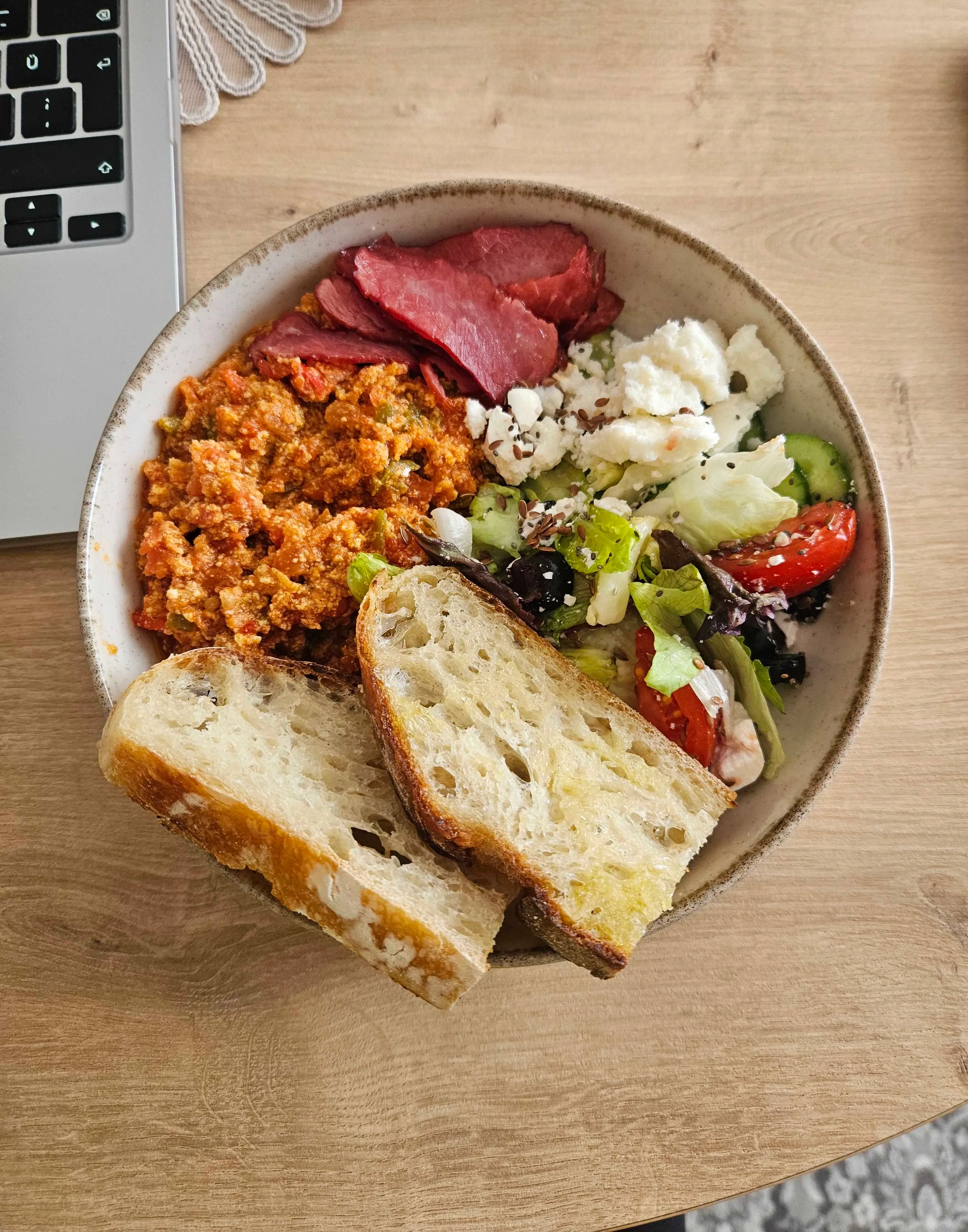 Savory Breakfast Plate
