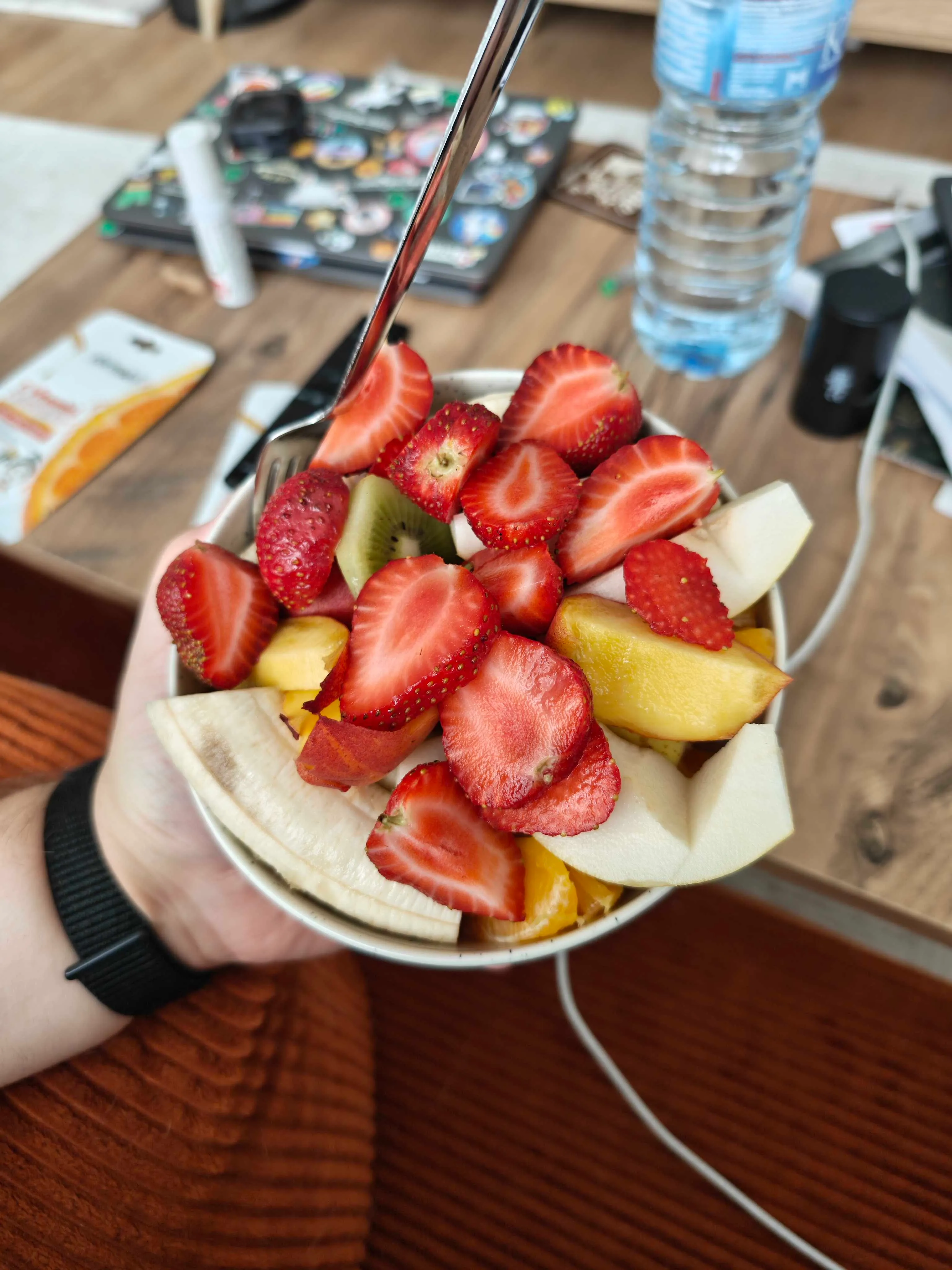 Strawberry Apple Fiber Bowl