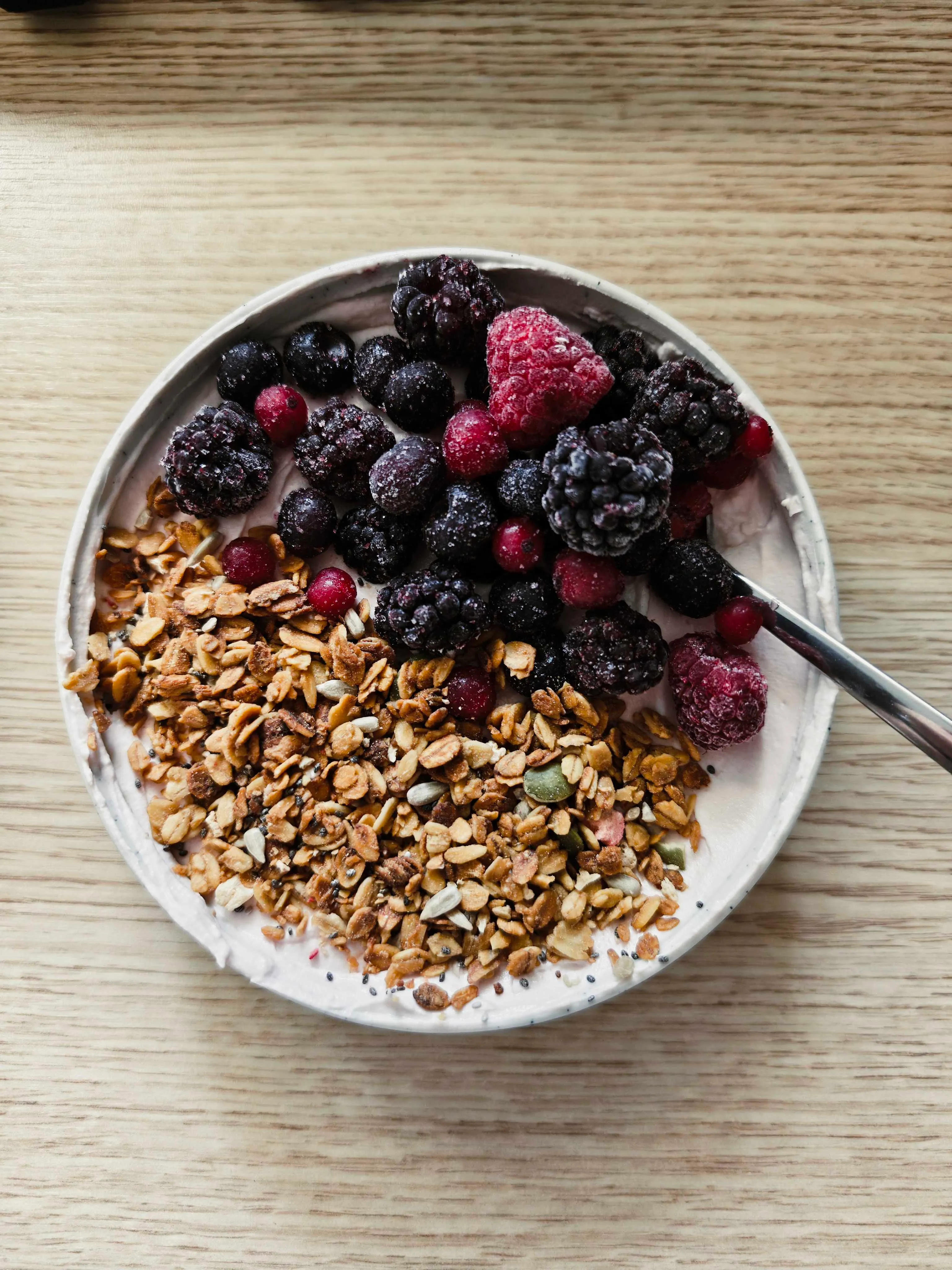 Berry Granola Yogurt Bowl