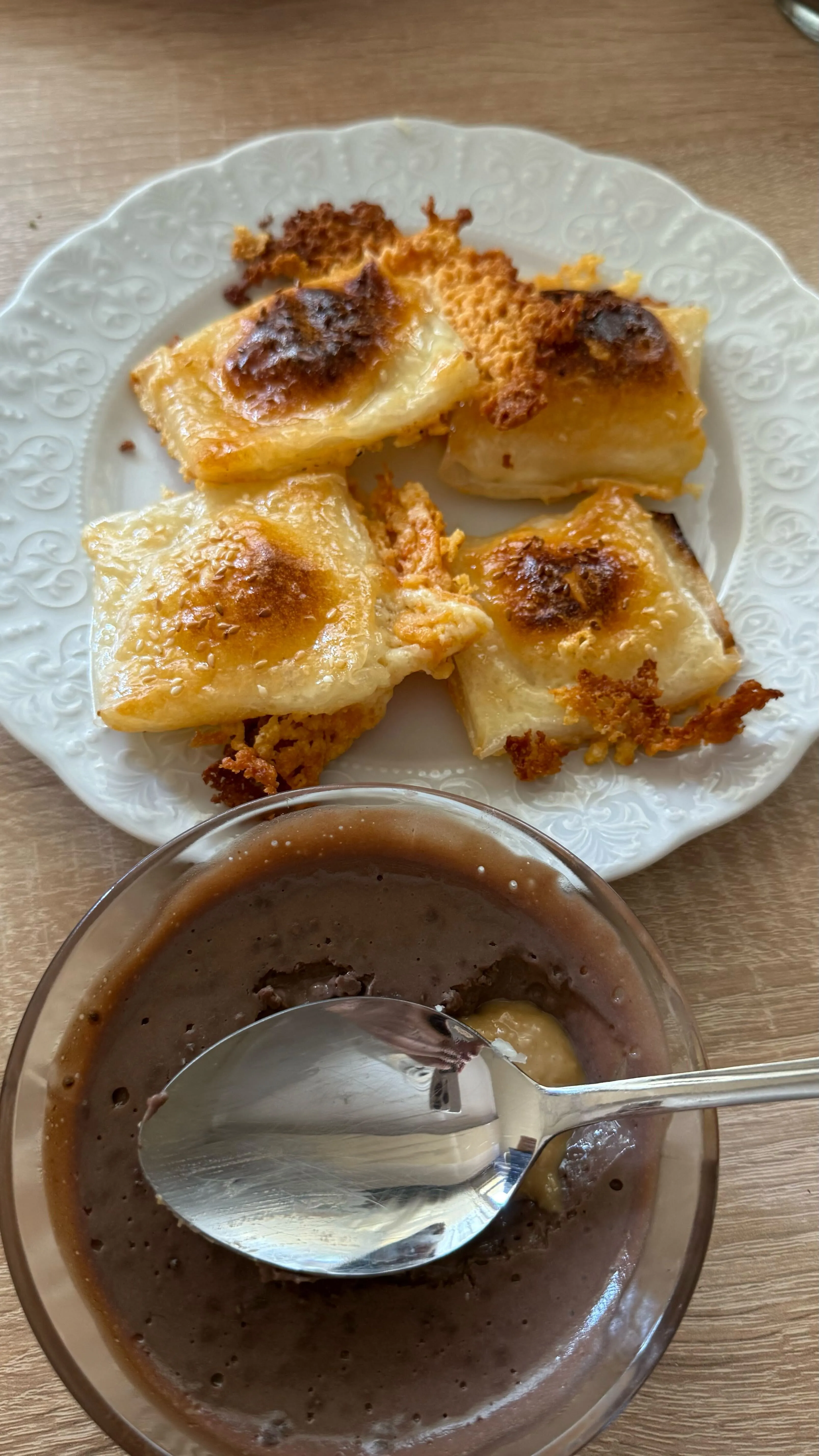 Chocolate Egg Pudding