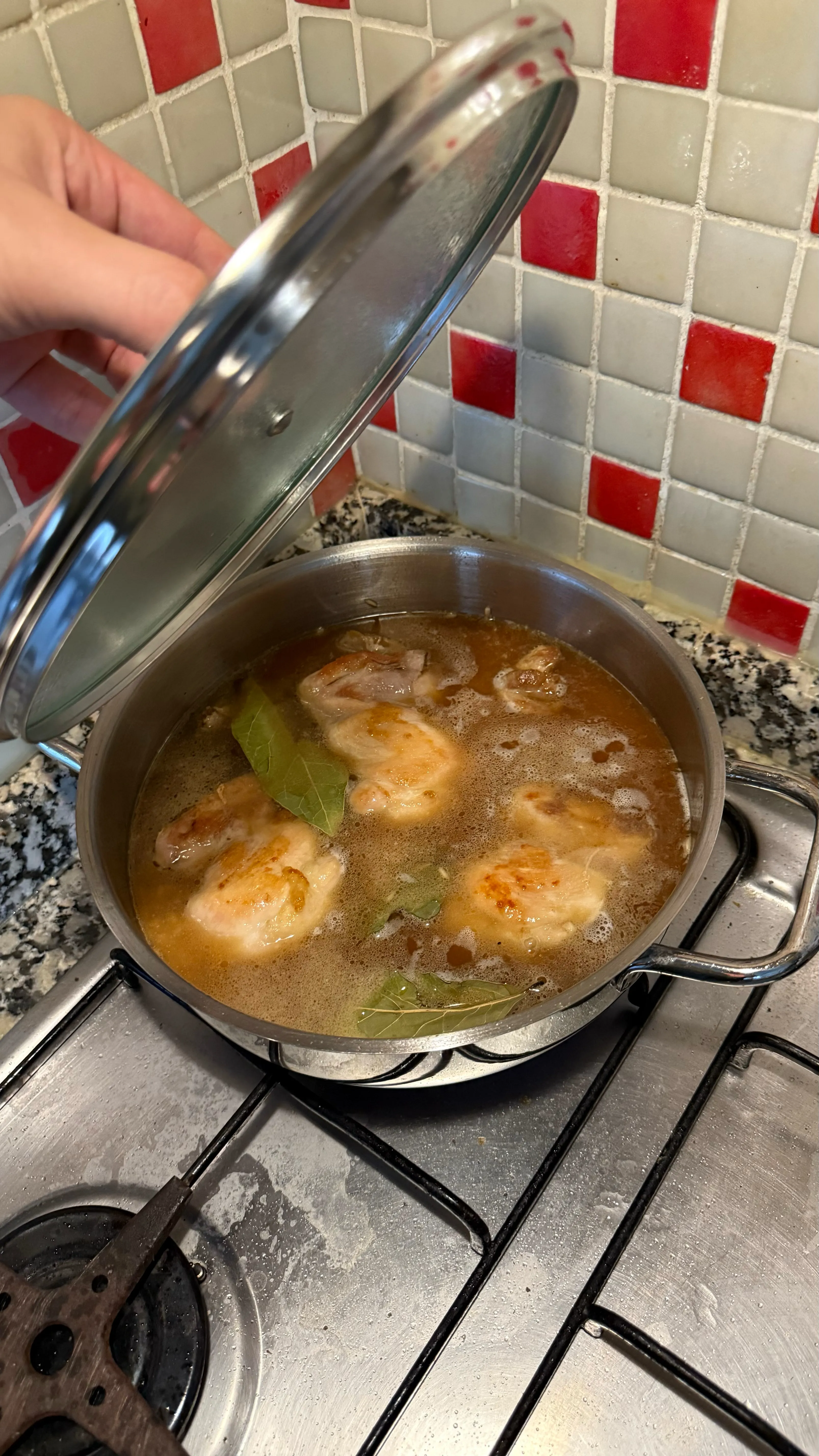One Pot Chicken Thighs and Basmati Rice